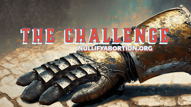 Open Letter: Challenge to Pro-Aborts